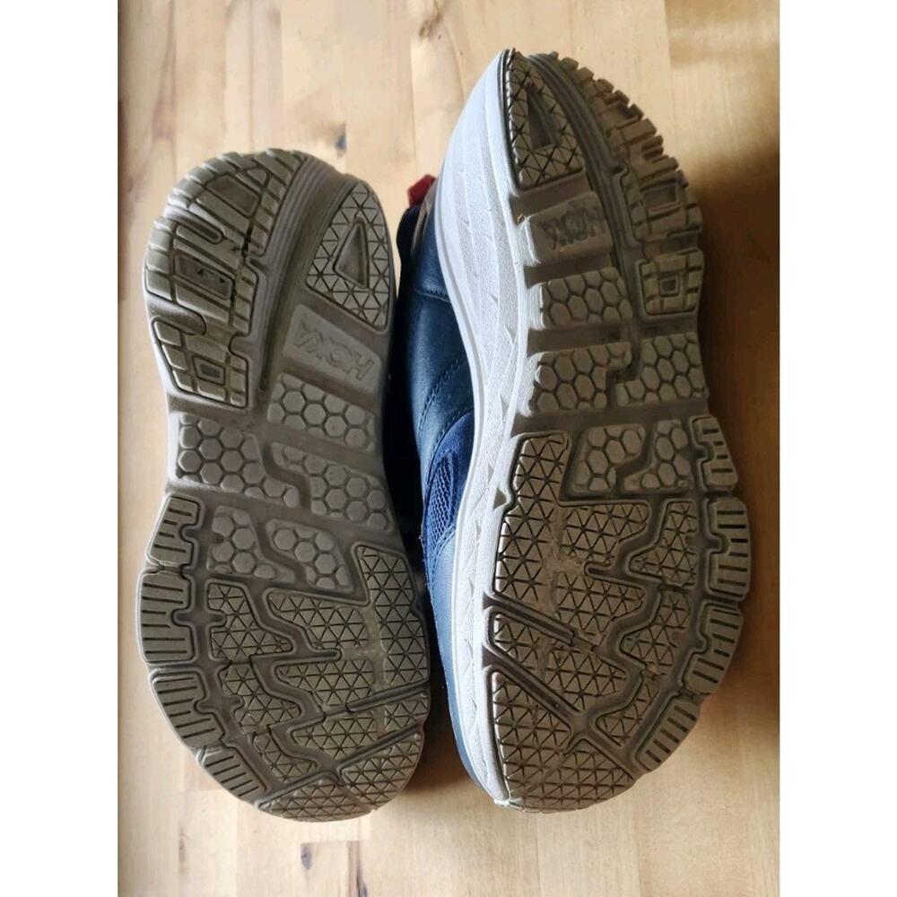 Hoka One One Bondi L Moonlight Ocean Sneakers Shoes Mens 8.5 Womens 9.5 Navy - Picture 7 of 8